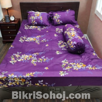 Twill cotton bed sheet